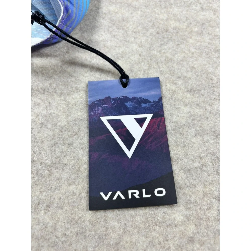 Varlo Sports Team Varlo Running Hat Blue Purple Gradient Performance Cap NWT